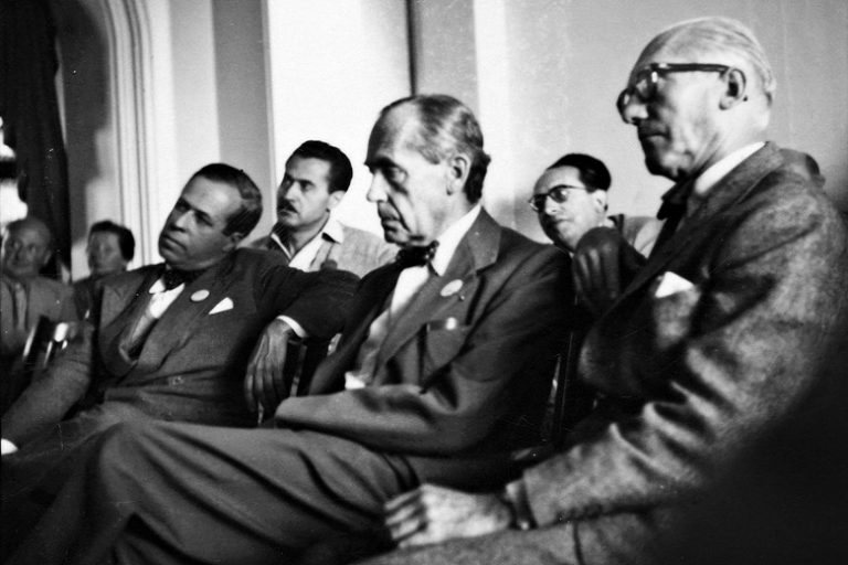 Sert Gropius Le Corbusier tecnne