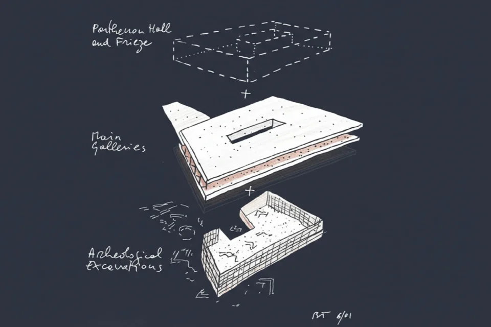 Bernard Tschumi Museo de la Acropolis