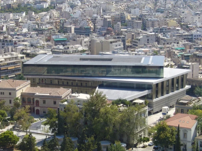 Bernard Tschumi, Museo de la Acrópolis vista