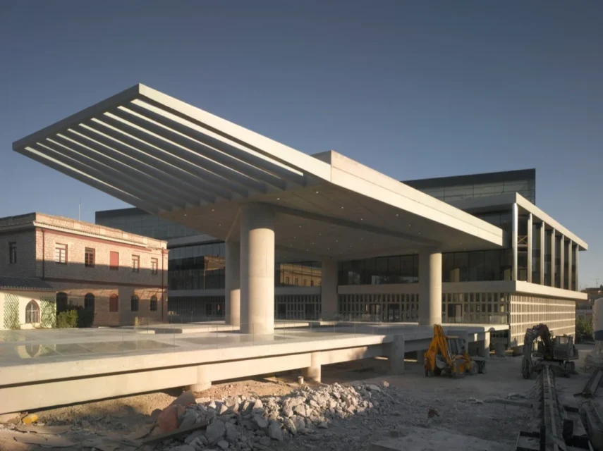 Bernard Tschumi, Museo de la Acrópolis vista