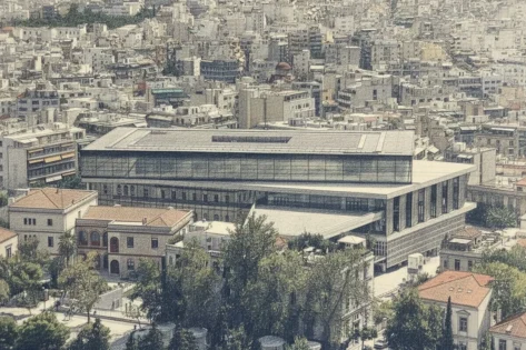 Bernard Tschumi, Museo de la Acrópolis vista