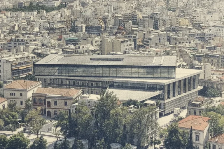 Bernard Tschumi, Museo de la Acrópolis vista