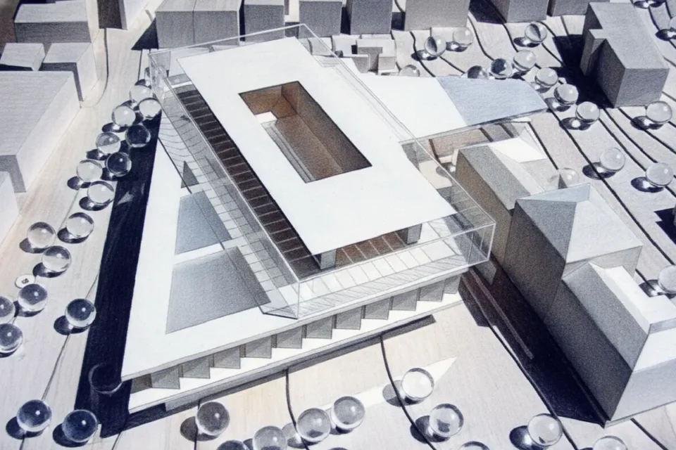 Museo de la Acropolis maqueta