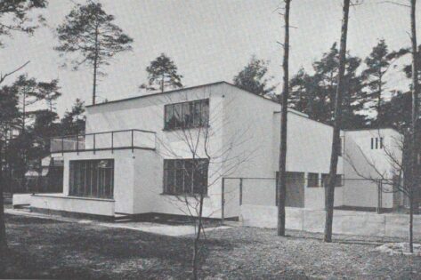 Lewin House, Berlin-Zehlendorf, Germany, Walter Gropius, 1928. MOMA