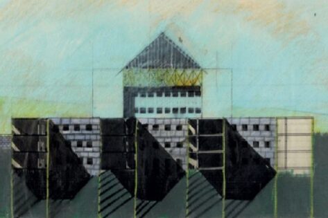 Aldo Rossi, Palazzo della Regione Trieste, tecnne