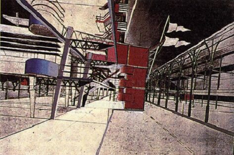 Bernard Tschumi, Parc de La Villette, tecnne