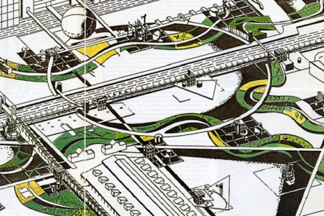 Bernard Tschumi, Parc de La Villette, tecnne