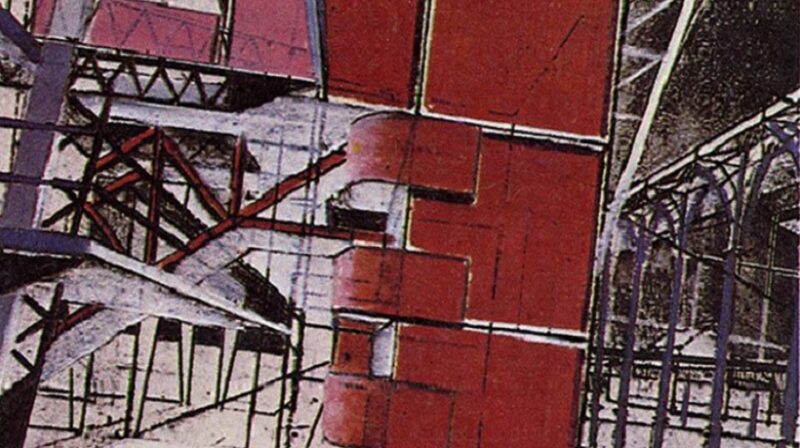 Bernard Tschumi, Parc de La Villette, tecnne