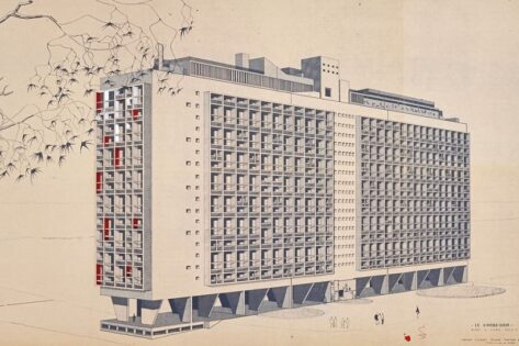 Le Corbusier, Unité d'habitation, tecnne