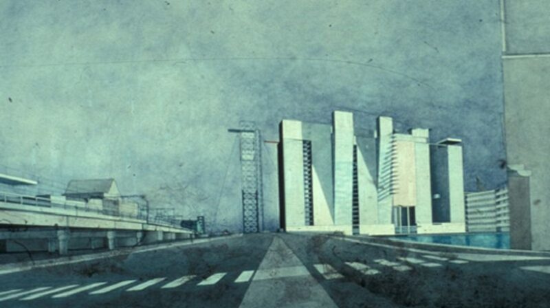 OMA, Boompjes Rotterdam 1980, tecnne