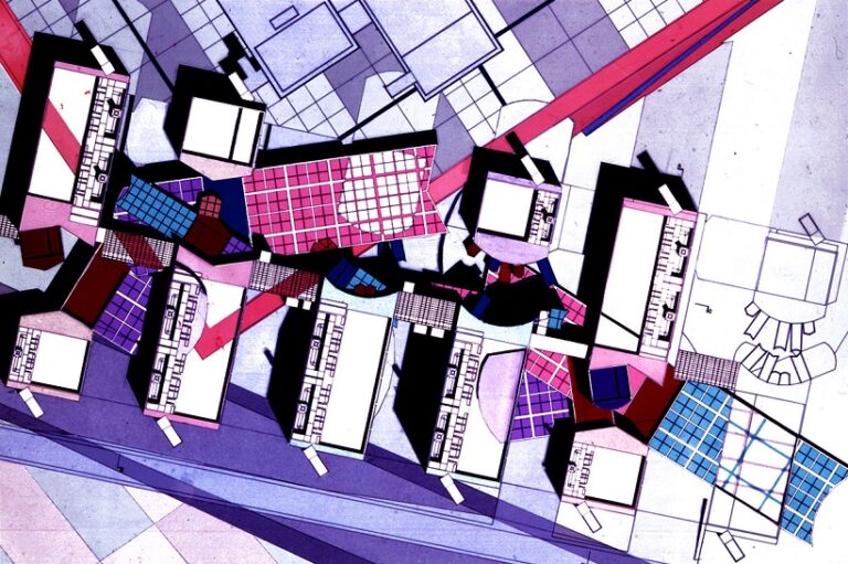 Peter Eisenman, Biocenter Franckfurt, 1987, tecnne.