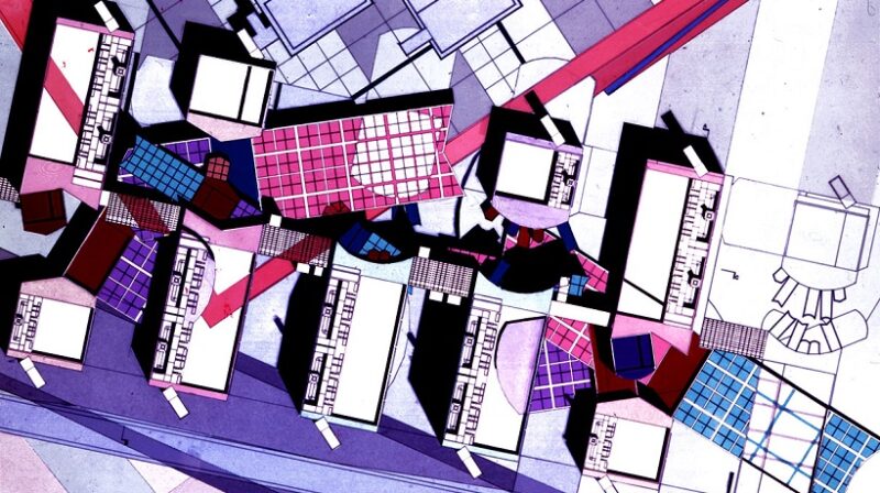 Peter Eisenman, Biocenter Franckfurt, 1987, tecnne.