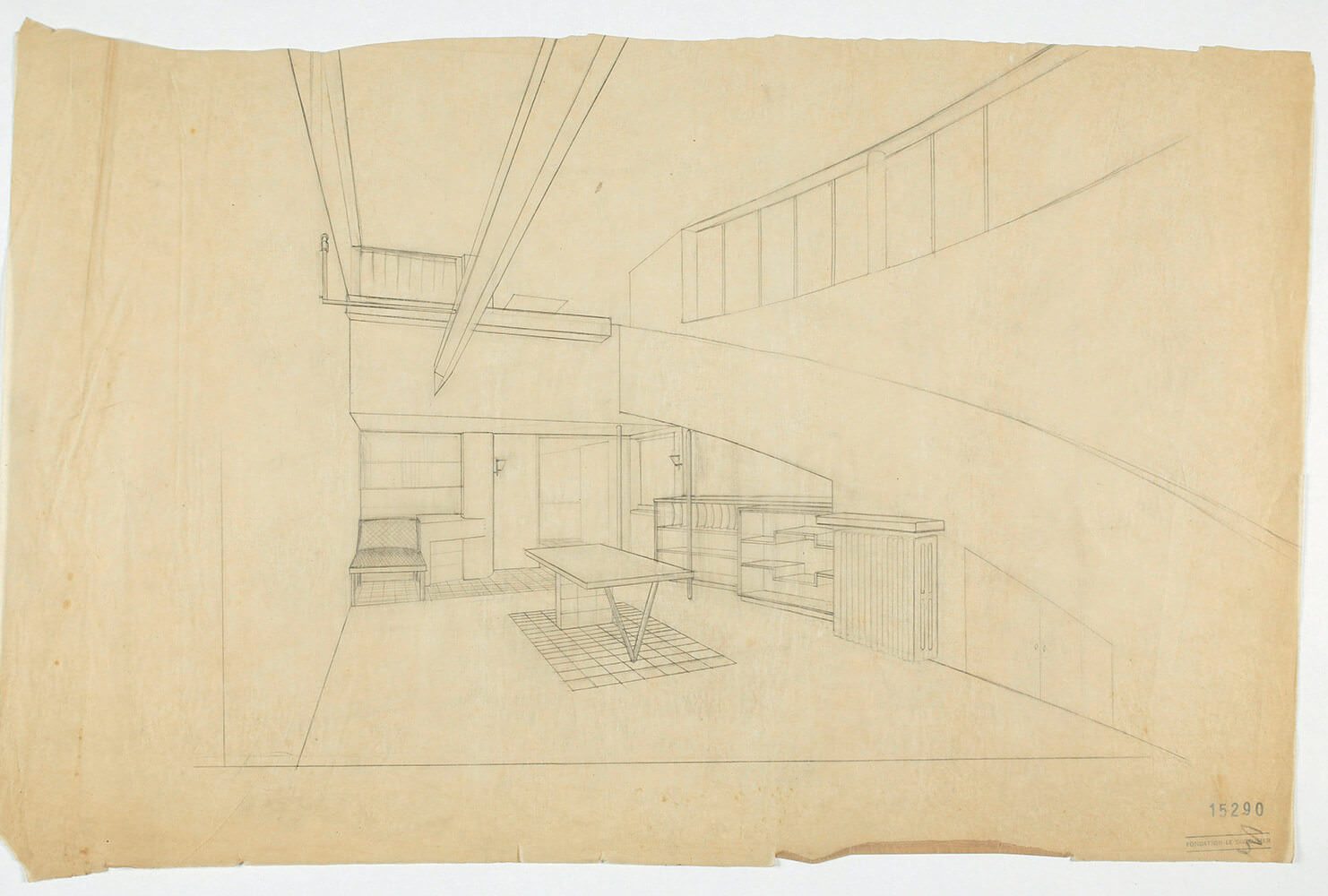 Planos de Villa La Roche-Jeanneret - Tecnne | arquitectura y contextos