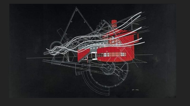 Tschumi, Folies del Parc de la Villette, 1988, tecnne