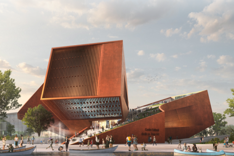 UNStudio, Centro Cultural EuropaCity- EuropaCity Centre Culturel, tecnne