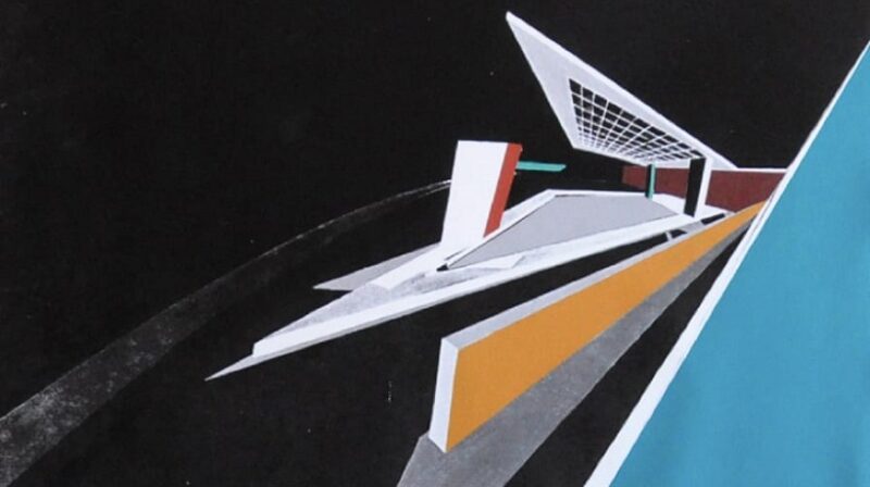 Zaha Hadid, The Peak, 1983, tecnne