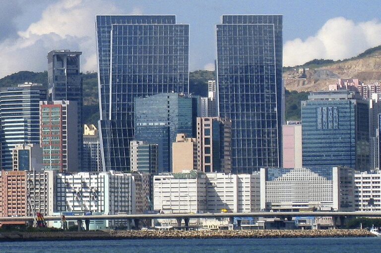 Arquitectonica, Landmark East Office, Kwun Tong, tecnne