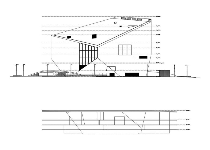 Planos de Casa Da Musica, Rem Koolhaas OMA, Tecnne ©OMA
