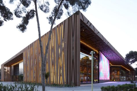 Tabanlioglu Architects, Centro de Congresos de Trípoli, tecnne