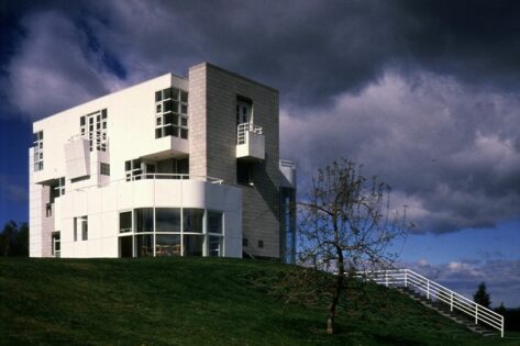 Richard Meier, Westchester House, tecnne