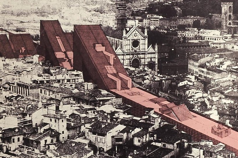 Zziggurat, Città lineare, 1969, tecnne