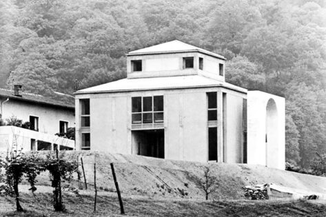 Bruno Reichlin and Fabio Reinhart, Tonini House, Torricella, 1972, tecnne