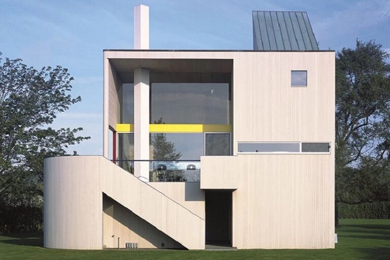 Gwathmey Siegel, Casa Gwathmey, tecnne