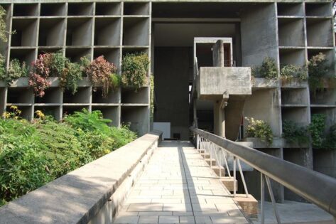 Le Corbusier, Palais des Filateurs, Ahmedabad, ©FLC-ADAGP, tecnne