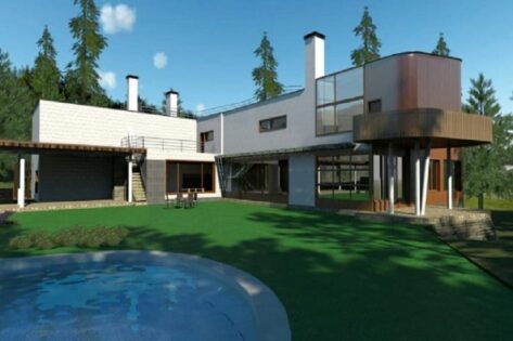 Alvar Aalto, Villa Mairea, tecnne