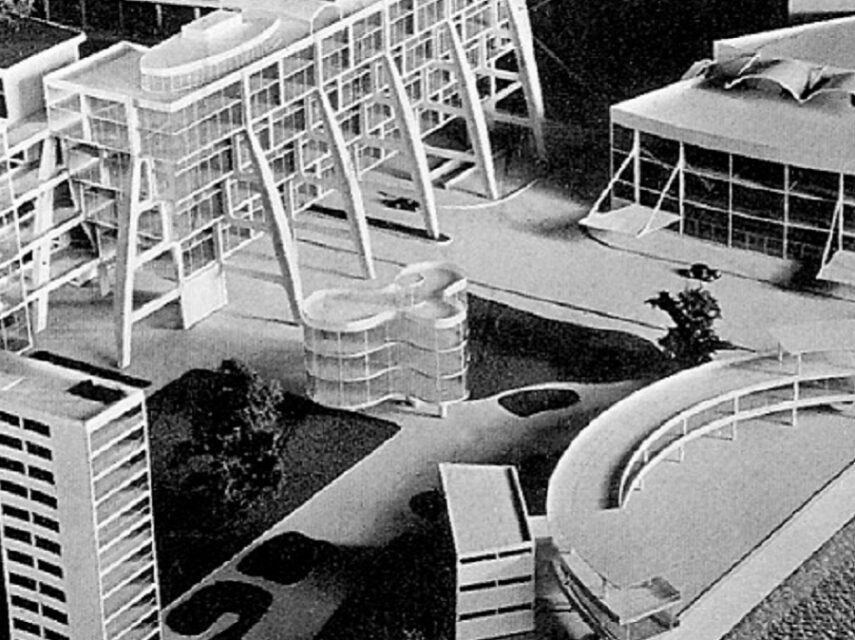 Marcel Breuer, Garden City of the future, conjunto, tecnne
