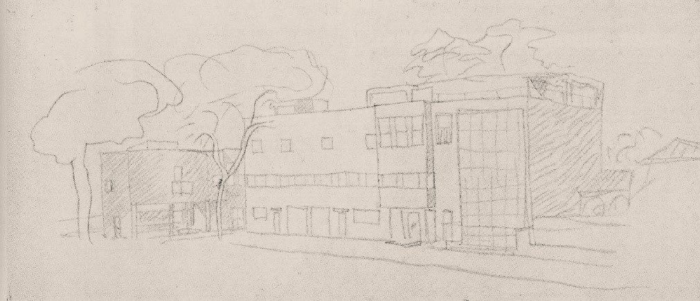 Le Corbusier, Villa Casa Fuerte, tecnne