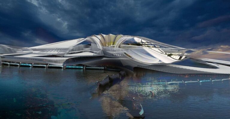 Margot Krasojević , Recycled Ocean Plastic Resort, tecnne