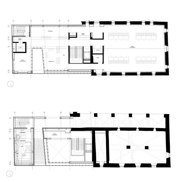 Planos del Convent Saint François, Amelia Tavella Architectes