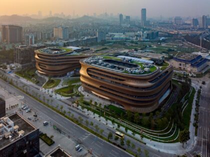 Zaha Hadid, Infinitus Plaza, ©Liang Xue - Zaha Hadid Architects