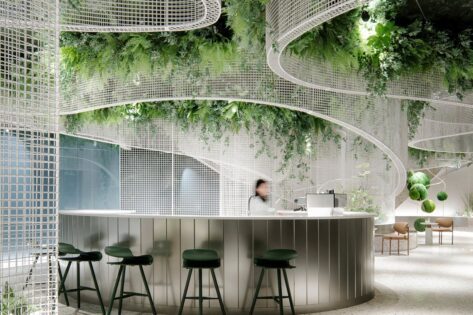 Karvone Design, Vista Coffee Shop, tecnne