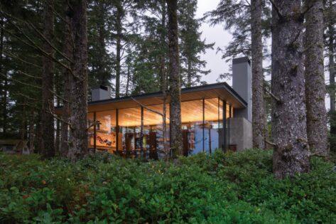 Olson Kundig, Tofino Beach House, tecnne