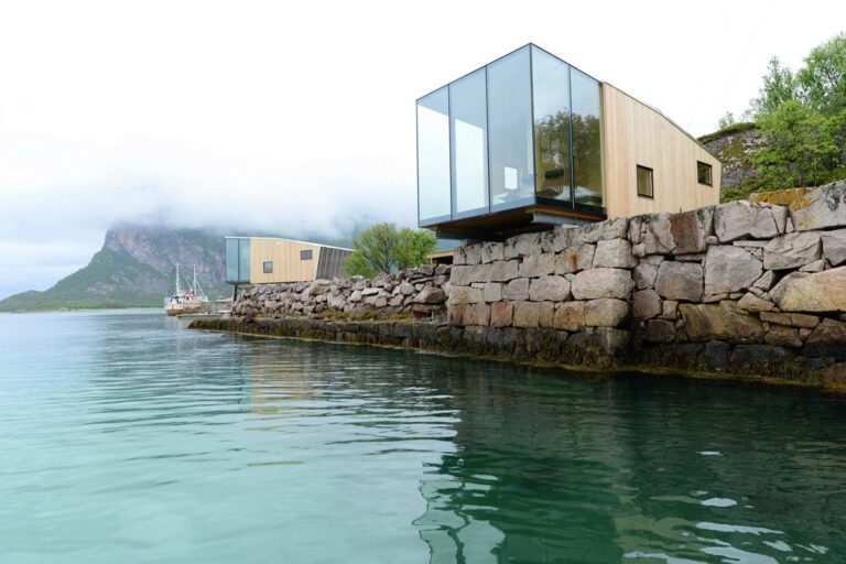 Stinessen Arkitektur, Manshausen Island Resort, tecnne