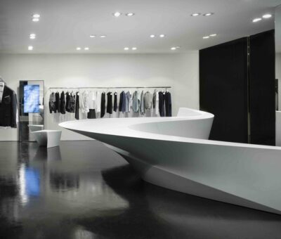 Zaha Hadid Architects, tienda Neil Barret