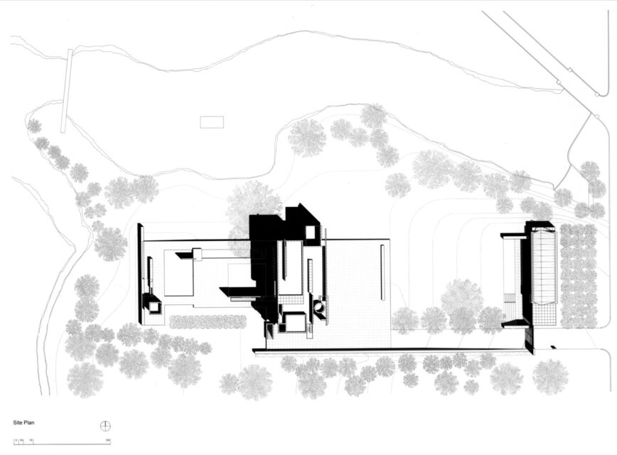 Richard Meier, Rachofsky House, tecnne