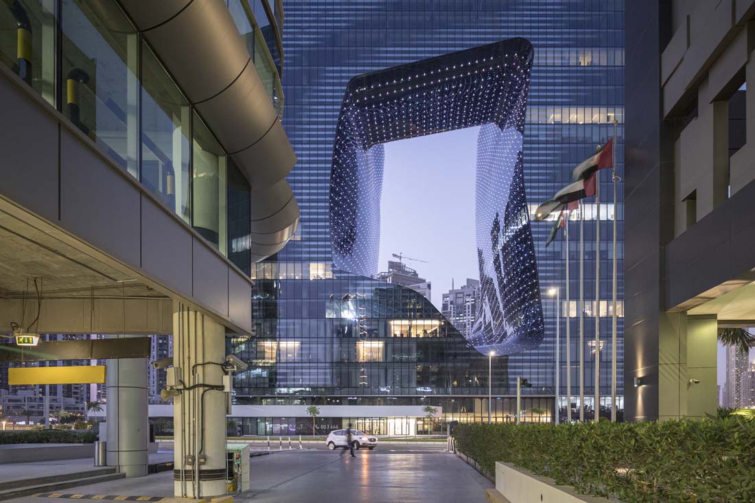 Zaha Hadid Architects, Opus Dubai, tecnne ©Laurian Ghinitoiu