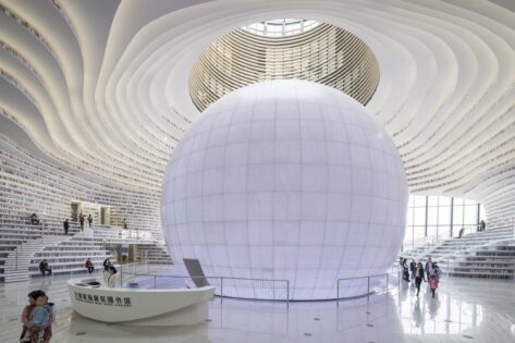 MVRDV, TUPDI, Tianjin Binhai Library, Tecnne ©Ossip van Duivenbode