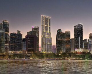 SOM revela el diseño 8 Shenton Way para Singapur