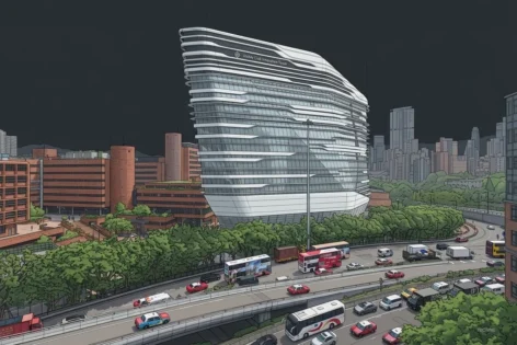 Zaha Hadid JCITI Jockey Club Innovation Tower
