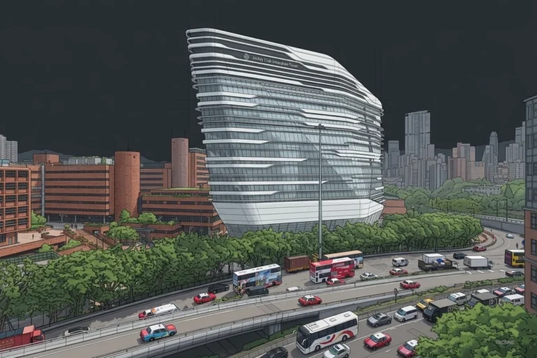 Zaha Hadid JCITI Jockey Club Innovation Tower