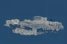 Acropolis de Atenas vista de conjunto