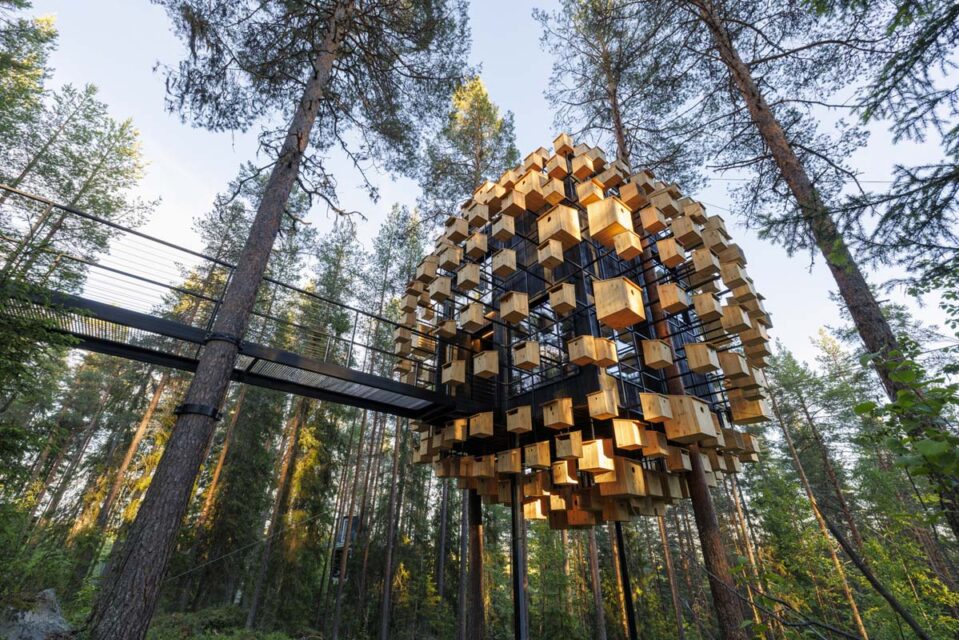Bjarke Ingels, Biosphere at Treehotel ©BIG