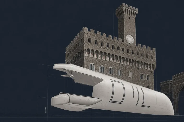 OVNI, Urboeffimero 3 Piazza della Signoria, 1968. Florence, UFO Archive
