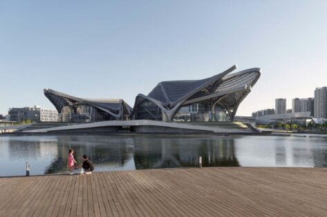 Zaha Hadid Performing Arts Center ©Virgile Simon Bertrand