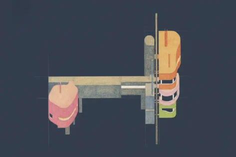 John Hejduk, Wall House 2 axonométrica