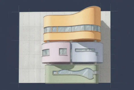 John Hejduk, Wall House 2 vista